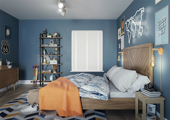 Cotswold Deluxe, Ghost White - Motorised Venetian Blind - Image 7